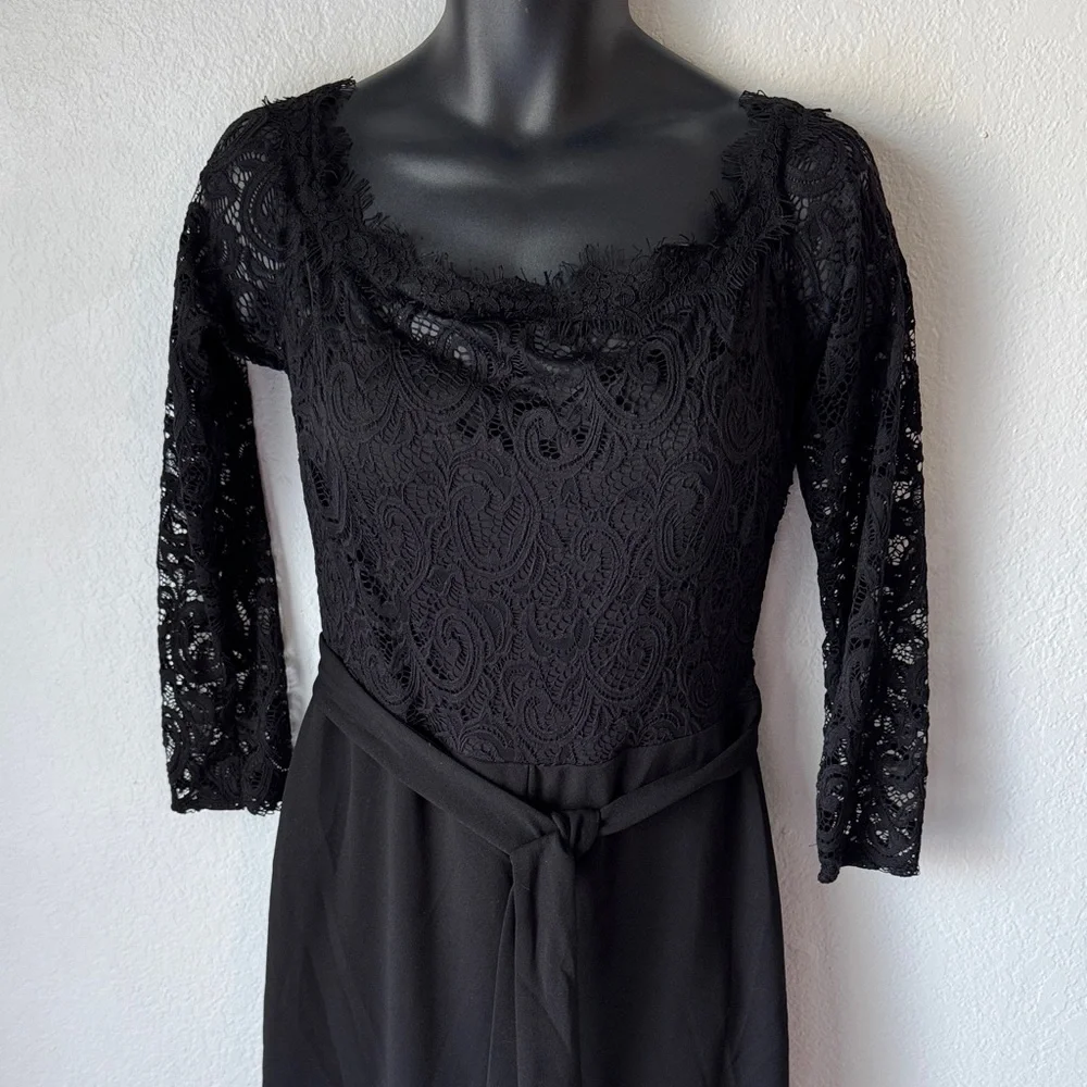 🆕 Premier‎ Amour Eyelash Lace Jumpsuit